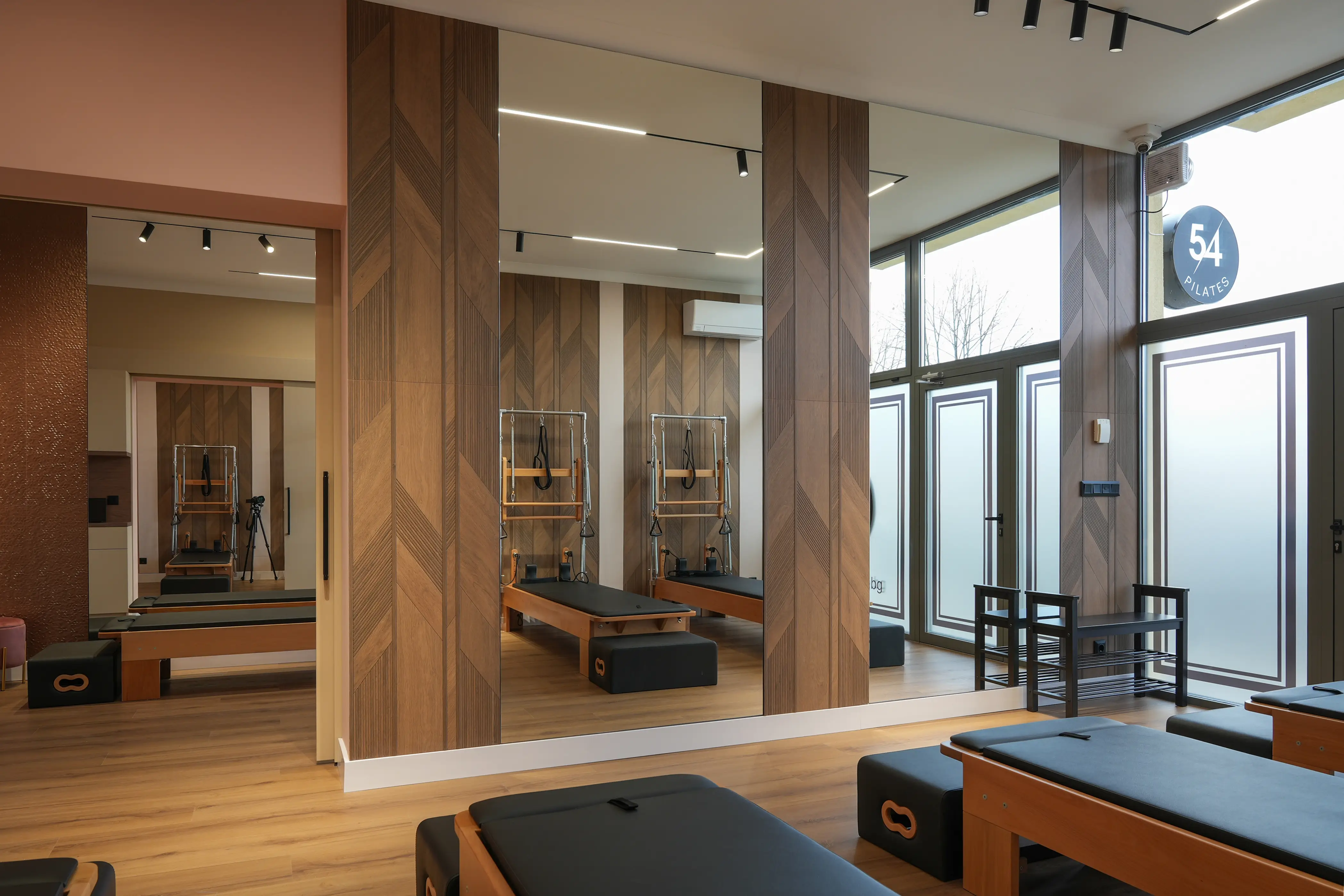 Modern Pilates Studio Interior